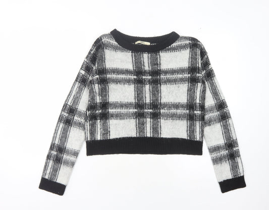 Womens UK Size 14 Oasis Black Pullover Jumper