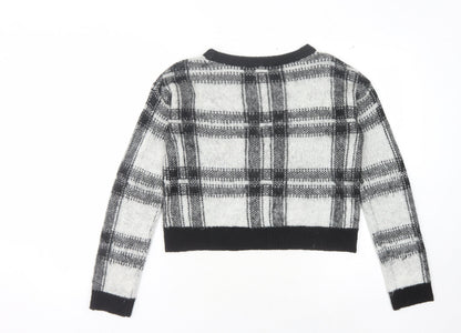 Womens UK Size 14 Oasis Black Pullover Jumper