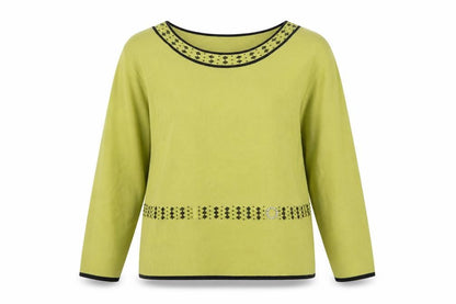 Womens UK Size XL Roman Originals Green Pullover Jumper