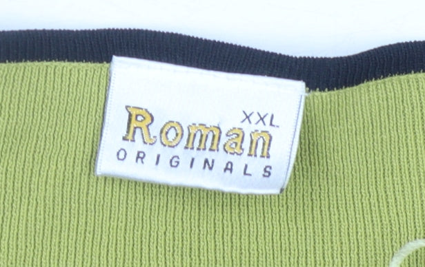 Womens UK Size XL Roman Originals Green Pullover Jumper