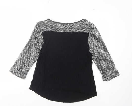 Womens UK Size EUR 38 / UK 10 Oasis Black Pullover Jumper