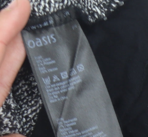 Womens UK Size EUR 38 / UK 10 Oasis Black Pullover Jumper