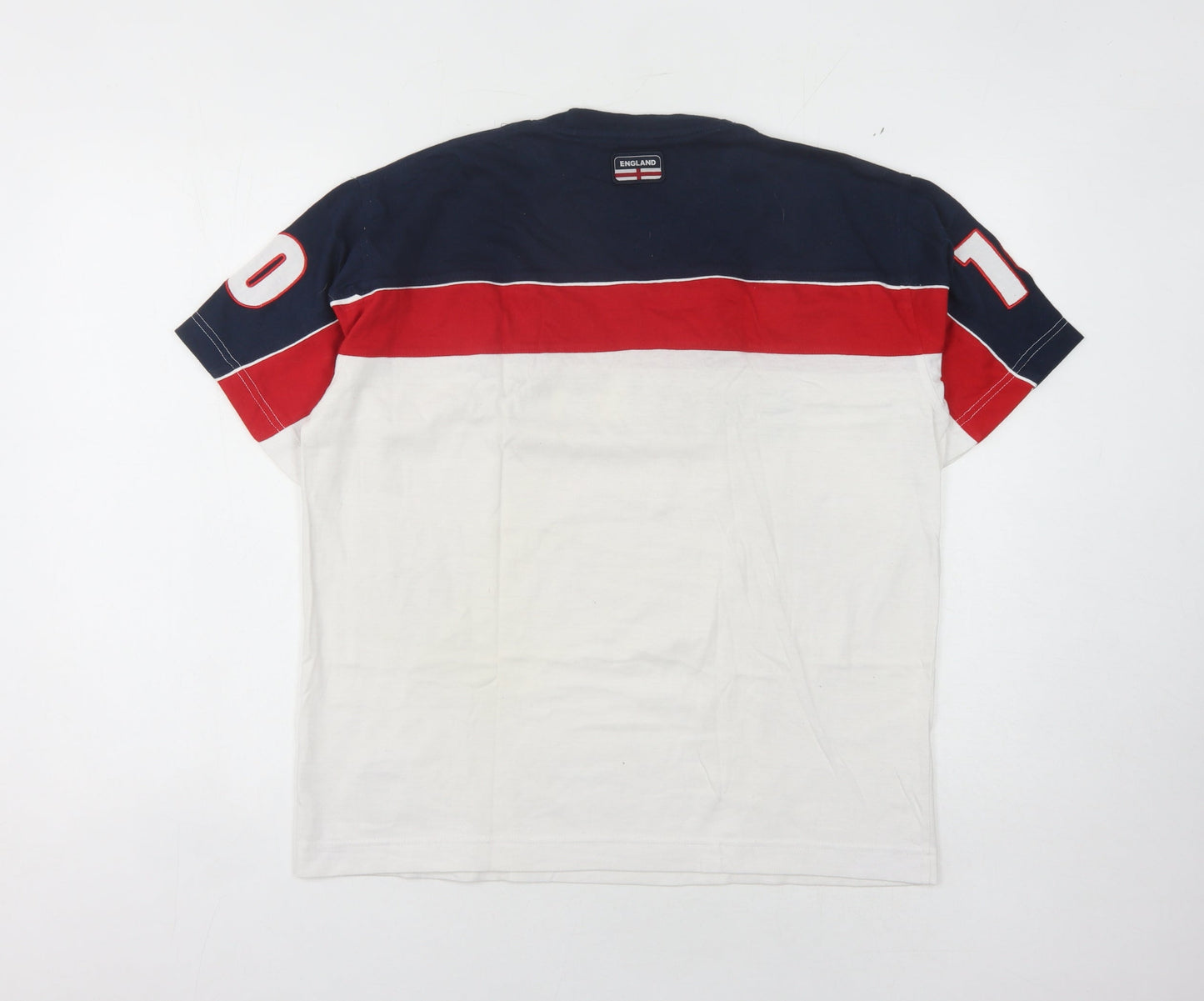 Men's England Multicoloured Sports T-Shirt, Size S