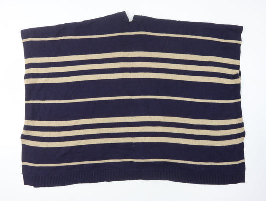 Gap Women's Blue Striped Knit Jumper, One Size
