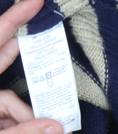 Gap Women's Blue Striped Knit Jumper, One Size