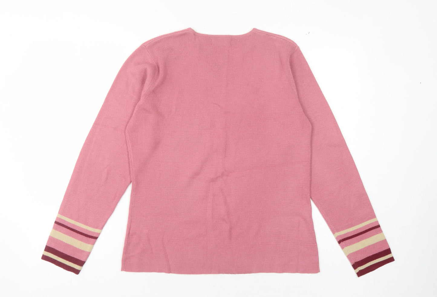 Womens UK Size 14 Berketex Pink Pullover Jumper