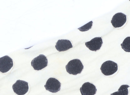 Banana Republic Women's White Polka Dot Cardigan, S