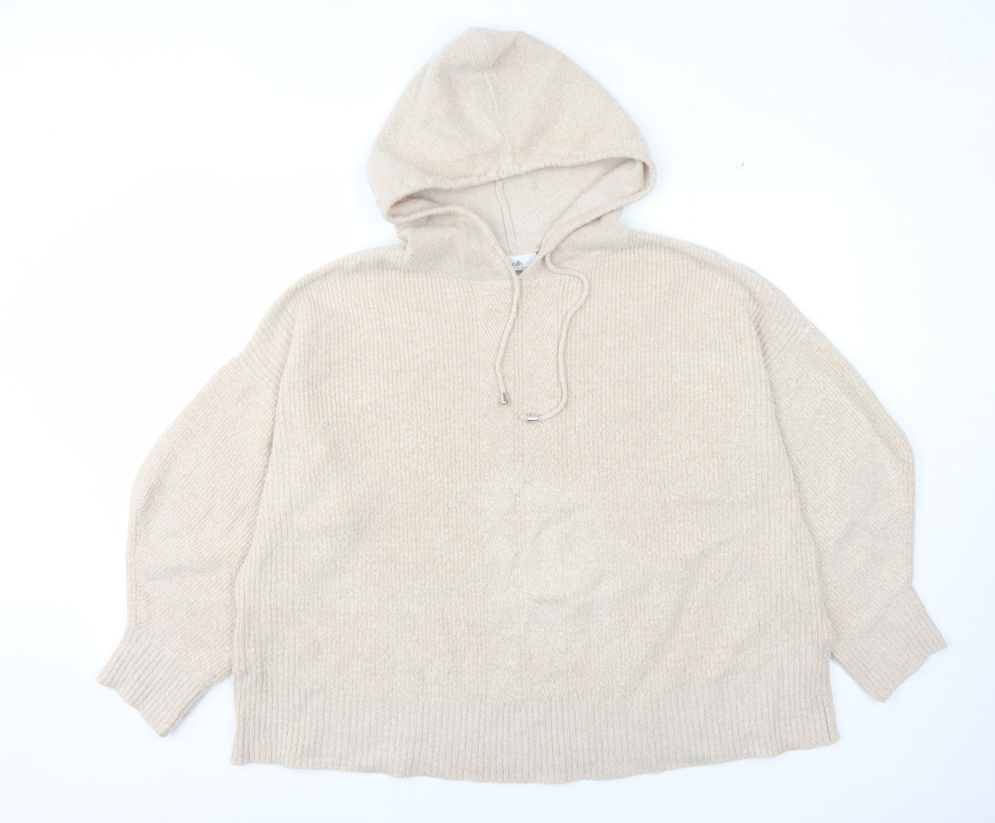 Womens UK Size L Wallis Beige Pullover Jumper