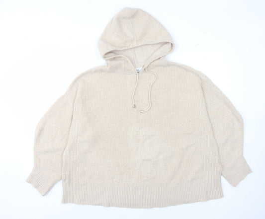 Womens UK Size L Wallis Beige Pullover Jumper