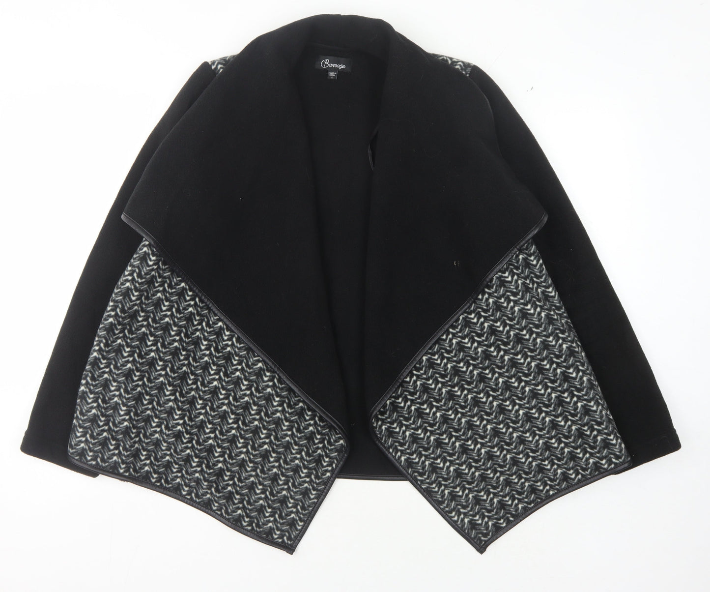 Womens UK Size S Barrage Black Basic Jacket