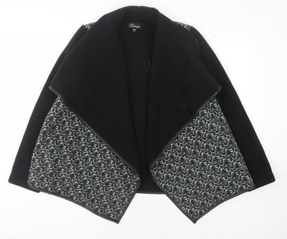 Womens UK Size S Barrage Black Basic Jacket