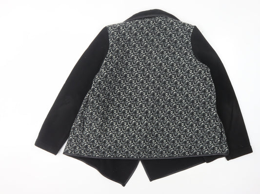 Womens UK Size S Barrage Black Basic Jacket