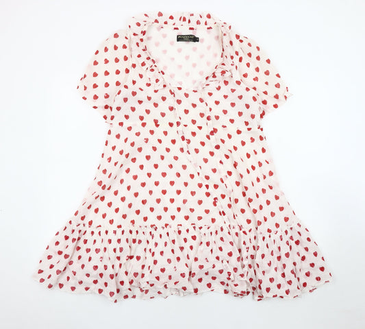 Pussycat London Women’s Red Heart Dress, Size 6