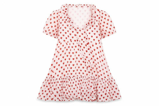 Pussycat London Women’s Red Heart Dress, Size 6