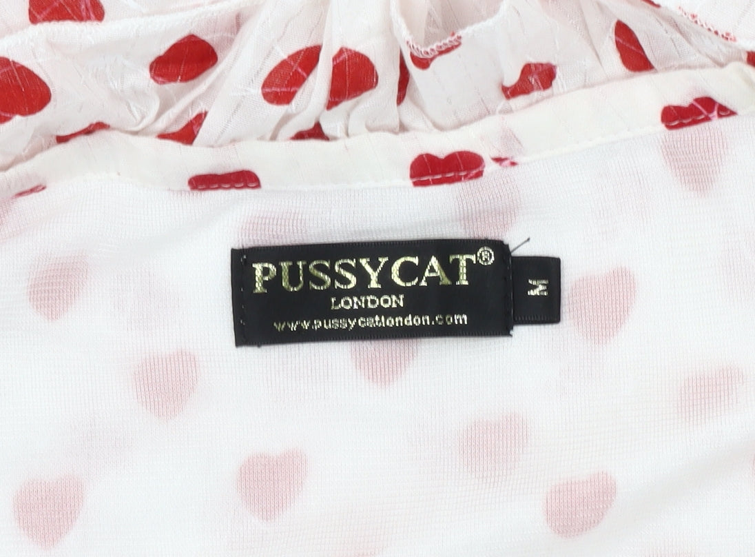 Pussycat London Women’s Red Heart Dress, Size 6