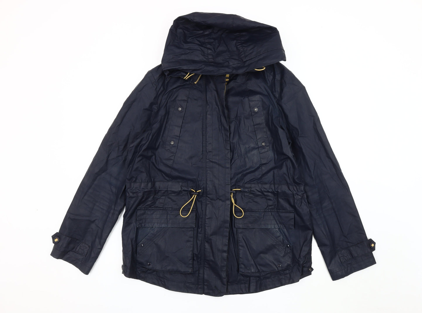 Womens UK Size 14 NEXT Blue Parka Coat