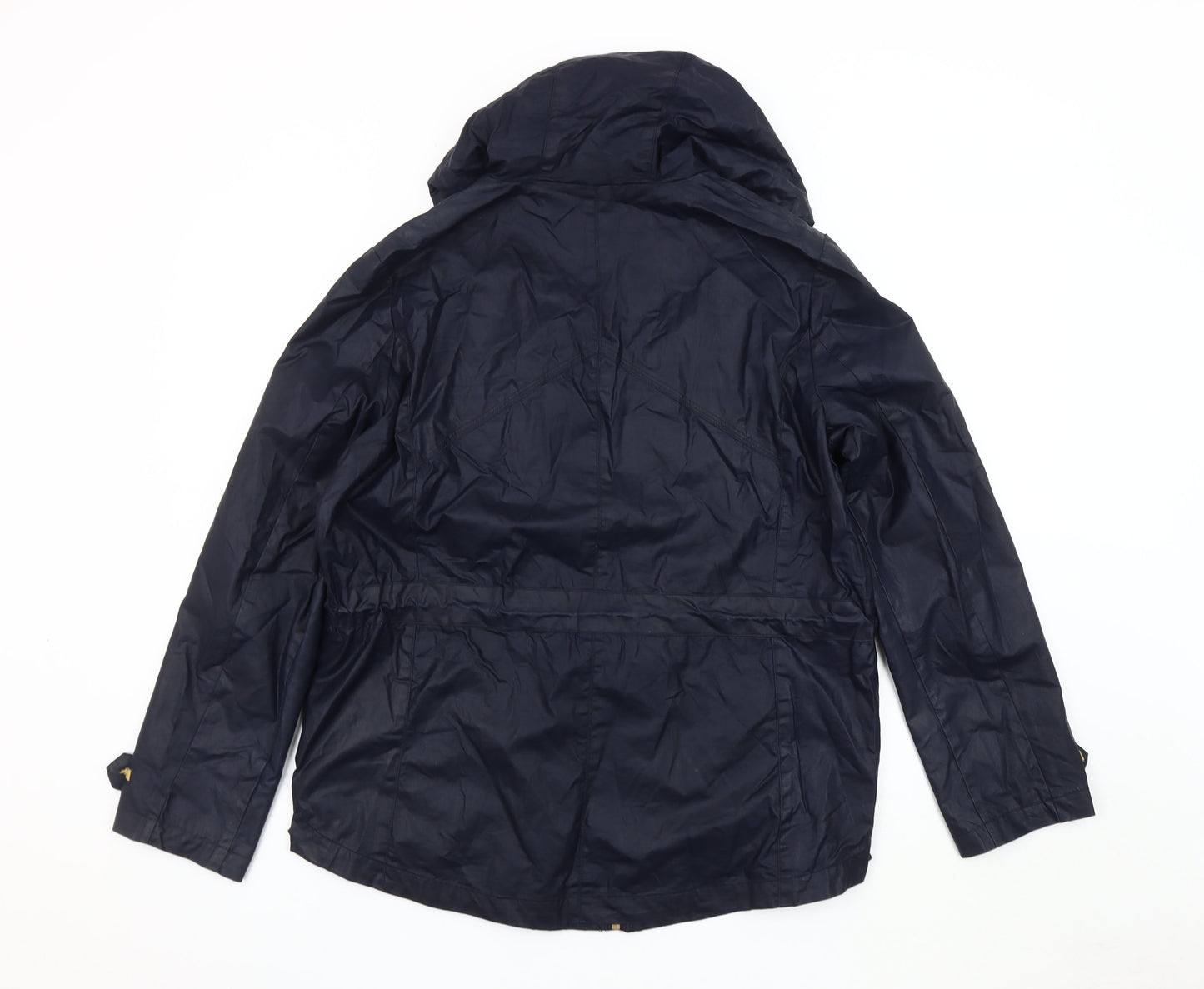 Womens UK Size 14 NEXT Blue Parka Coat