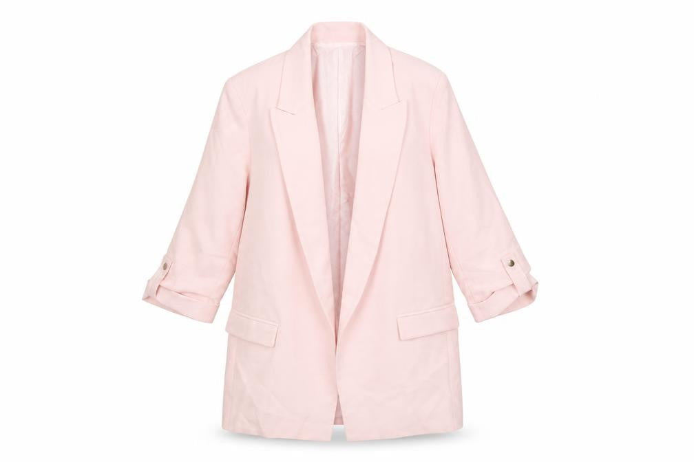 Womens UK Size 8 Zara Regular Pink Blazer