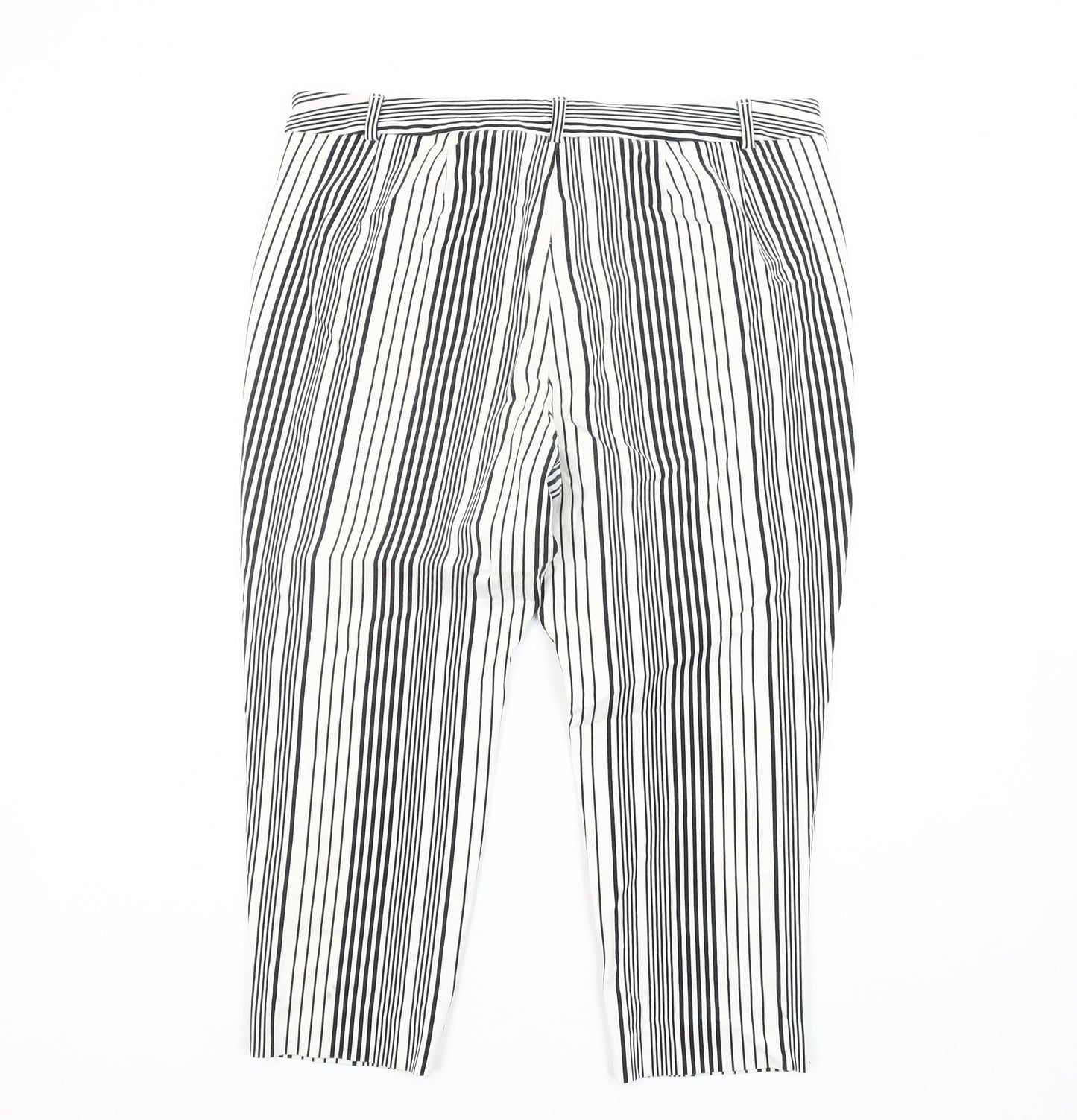 Womens UK Size 16 Marks and Spencer   Ivory Trousers