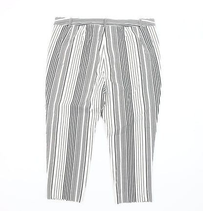 Womens UK Size 16 Marks and Spencer   Ivory Trousers