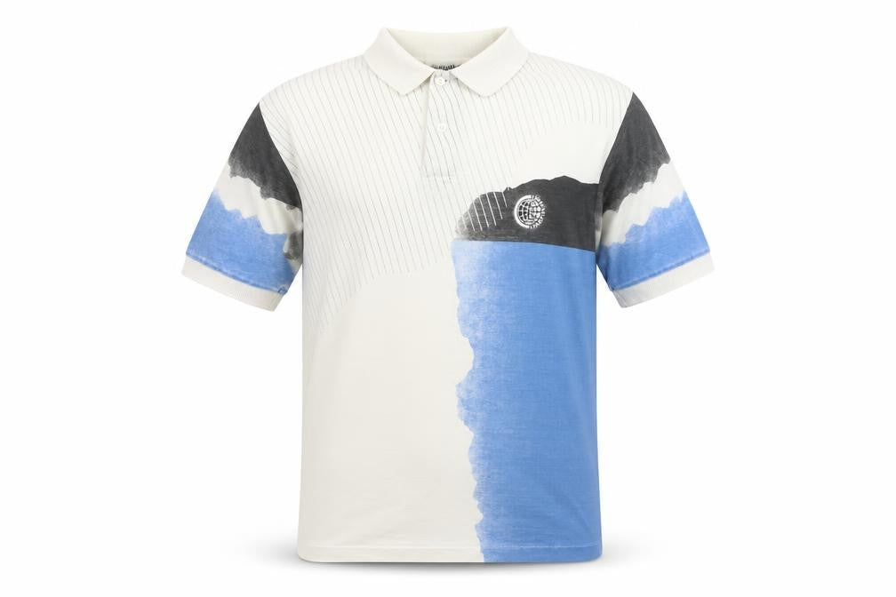 Mens UK Size L Champion Polyester Blend Polo Shirt