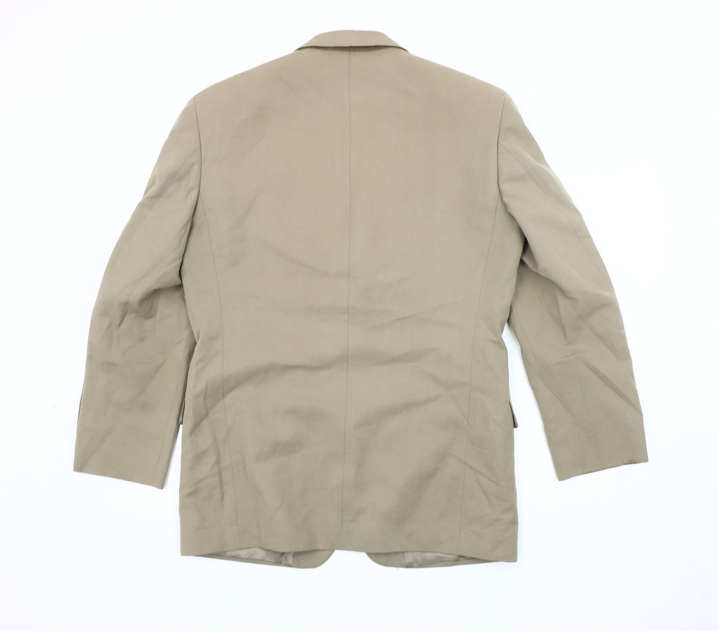 Balmain Men's Beige Regular Fit Blazer Jacket 38R