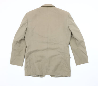 Balmain Men's Beige Regular Fit Blazer Jacket 38R