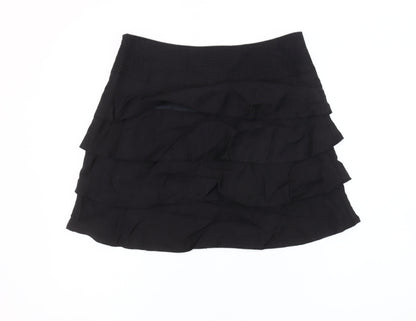 Next Women's Black Linen Skirt Size 12