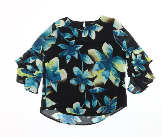 Womens UK Size 14 Klass Multicoloured Basic Blouse