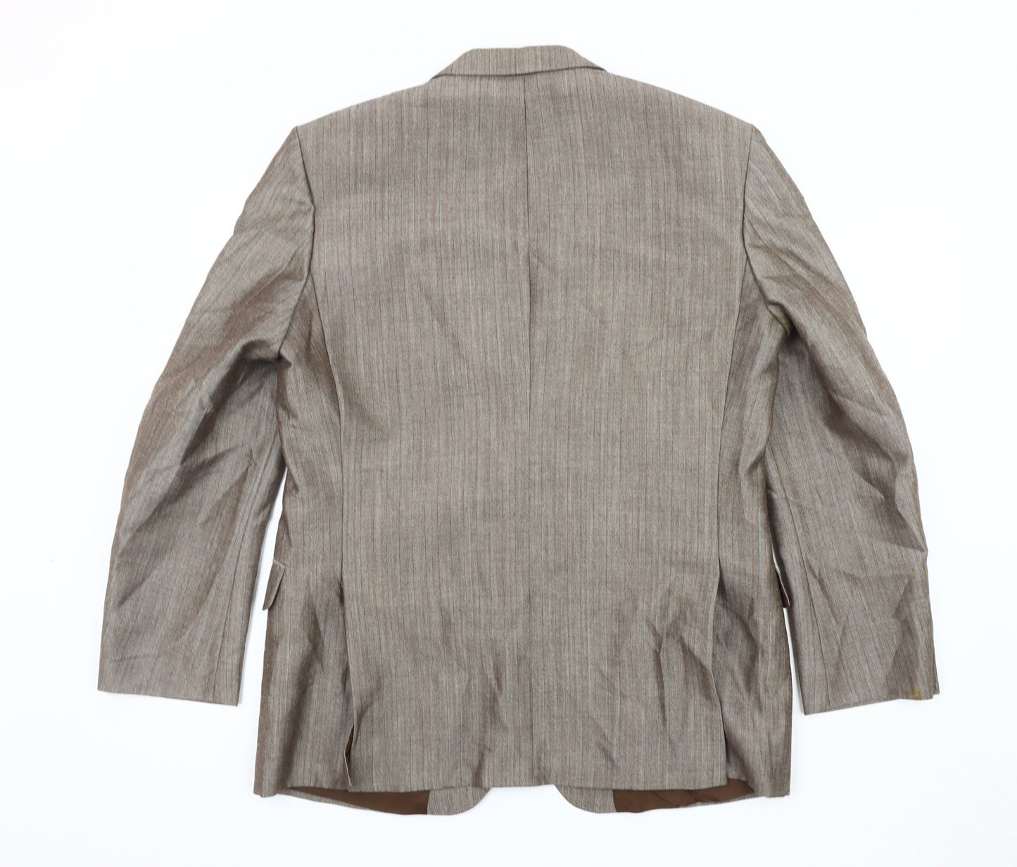 Mens UK Size 42 St Michael Regular Brown Suit Jacket