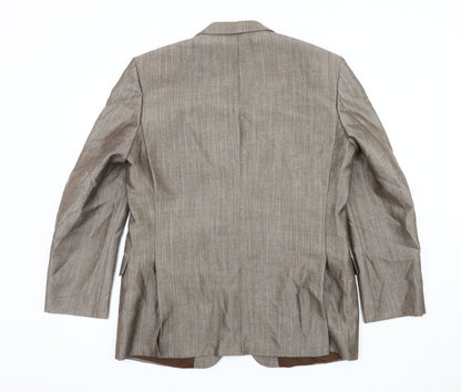 Mens UK Size 42 St Michael Regular Brown Suit Jacket