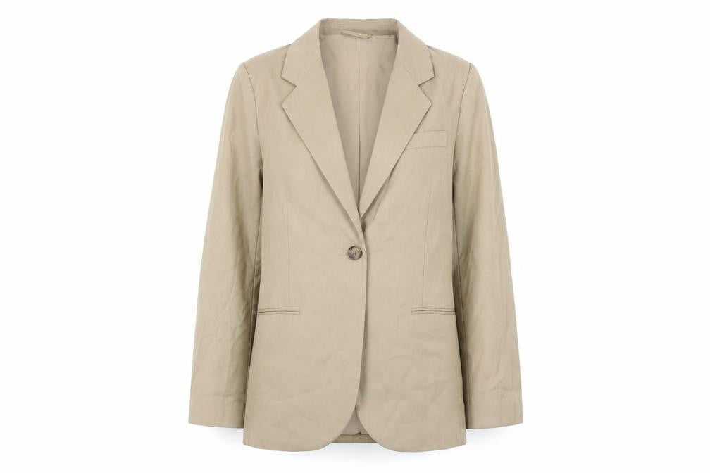 Womens UK Size S H&M Regular Beige Blazer