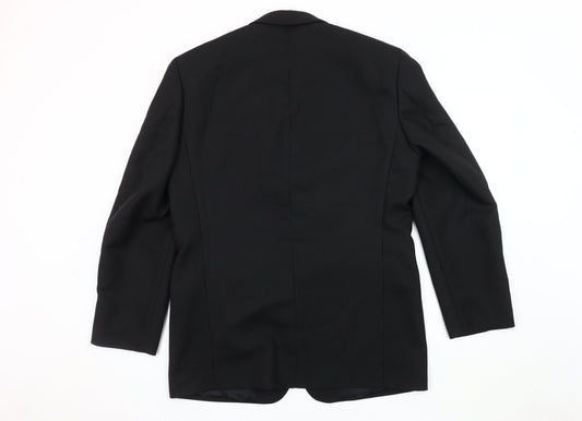 Zantos Men's Black #Suit Jacket, Formal Business Wear 40R