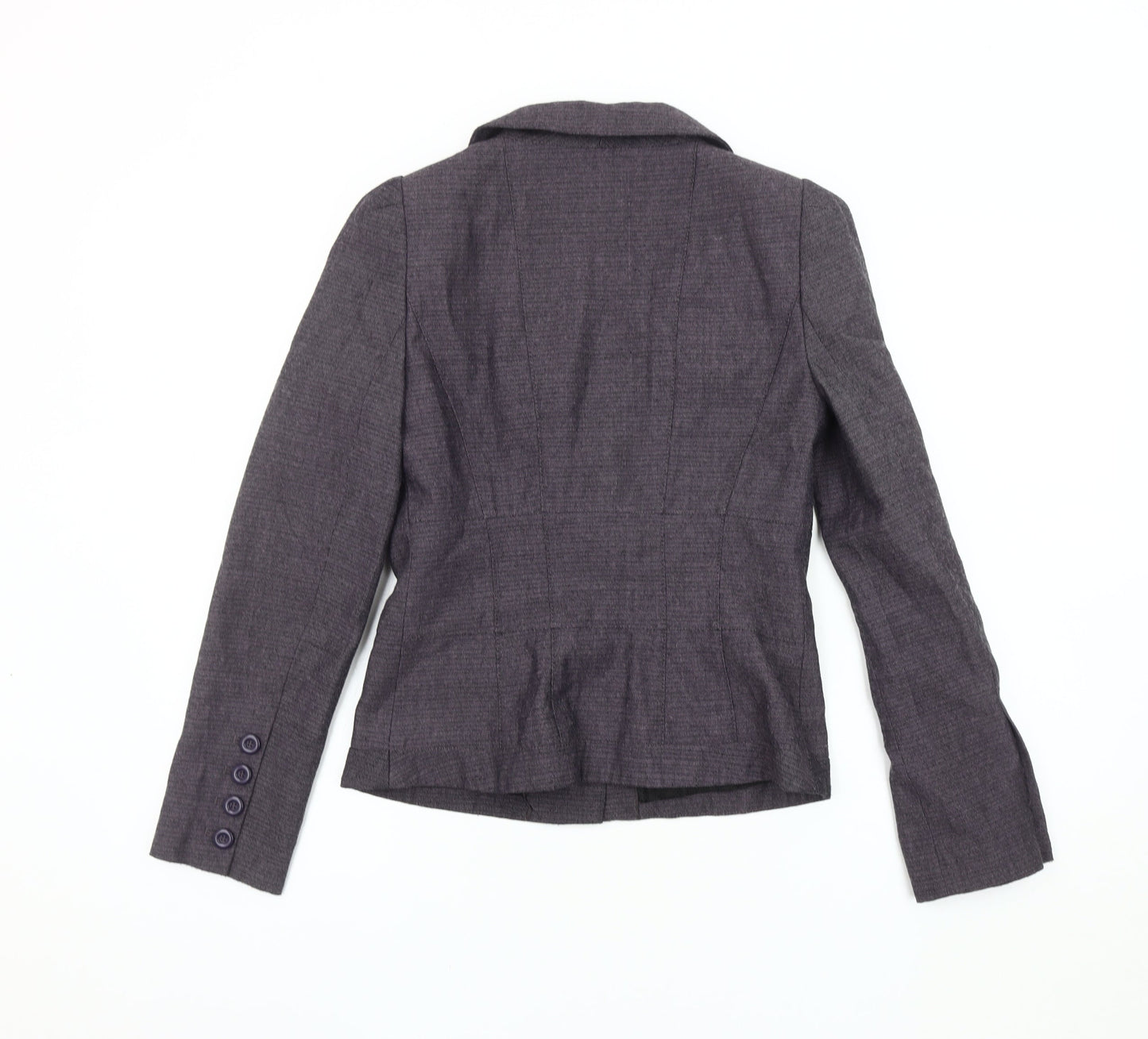 Next Women's Grey Blazer Size 8, Lined, Very Good Condition