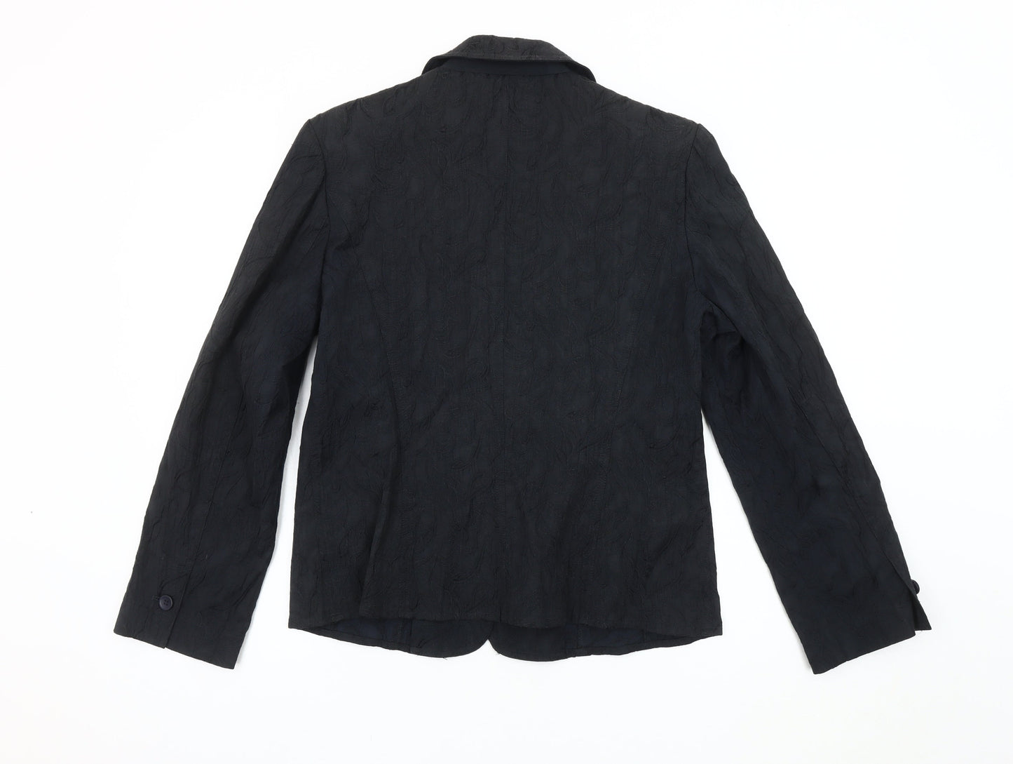 Oscar B. Women's Black Blazer, Size 12, Regular Fit