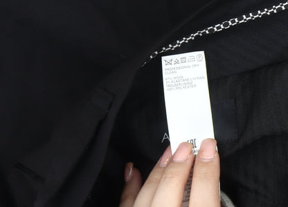 Marks and Spencer Men's Black Wool Trousers 40R Formal