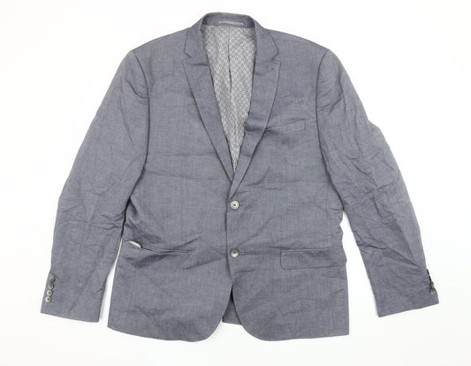 Mens UK Size 44 NEXT Regular Blue Suit Jacket