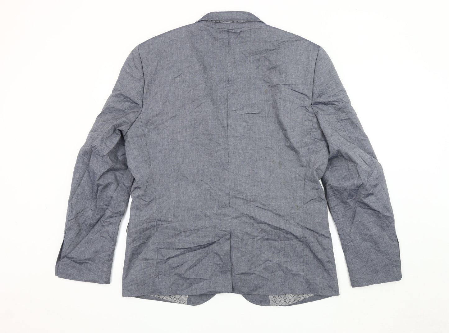 Mens UK Size 44 NEXT Regular Blue Suit Jacket