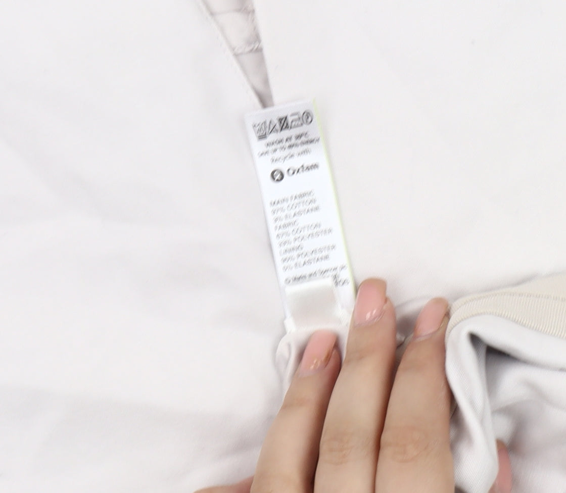 Autograph Women's Ivory Pencil Skirt, Size 14, Zip Accent