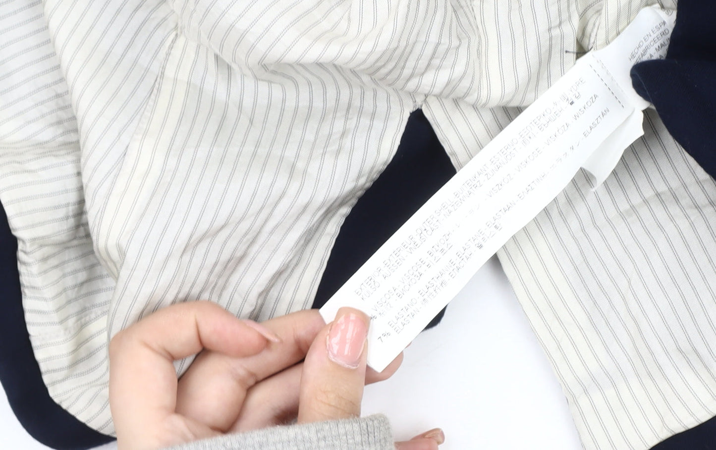 Zara Women's Blue Blazer Size 8, Casual Regular Fit