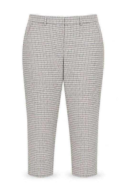 Womens UK Size 12 Dorothy Perkins Regular Fit Cropped Multicoloured Trousers