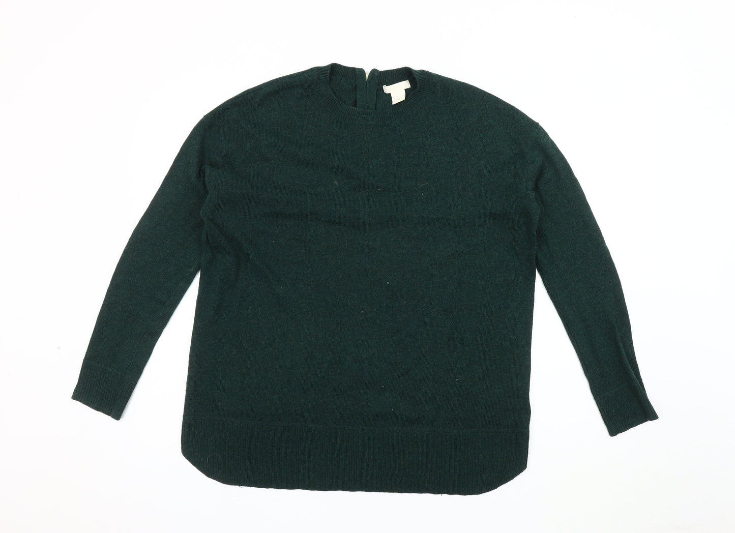 H&M Conscious Women's Green Pullover Jumper, Size M