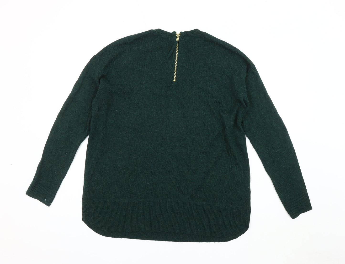 H&M Conscious Women's Green Pullover Jumper, Size M