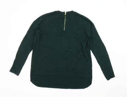 H&M Conscious Women's Green Pullover Jumper, Size M