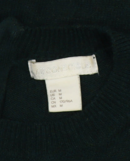 H&M Conscious Women's Green Pullover Jumper, Size M