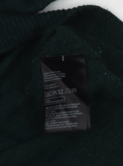 H&M Conscious Women's Green Pullover Jumper, Size M