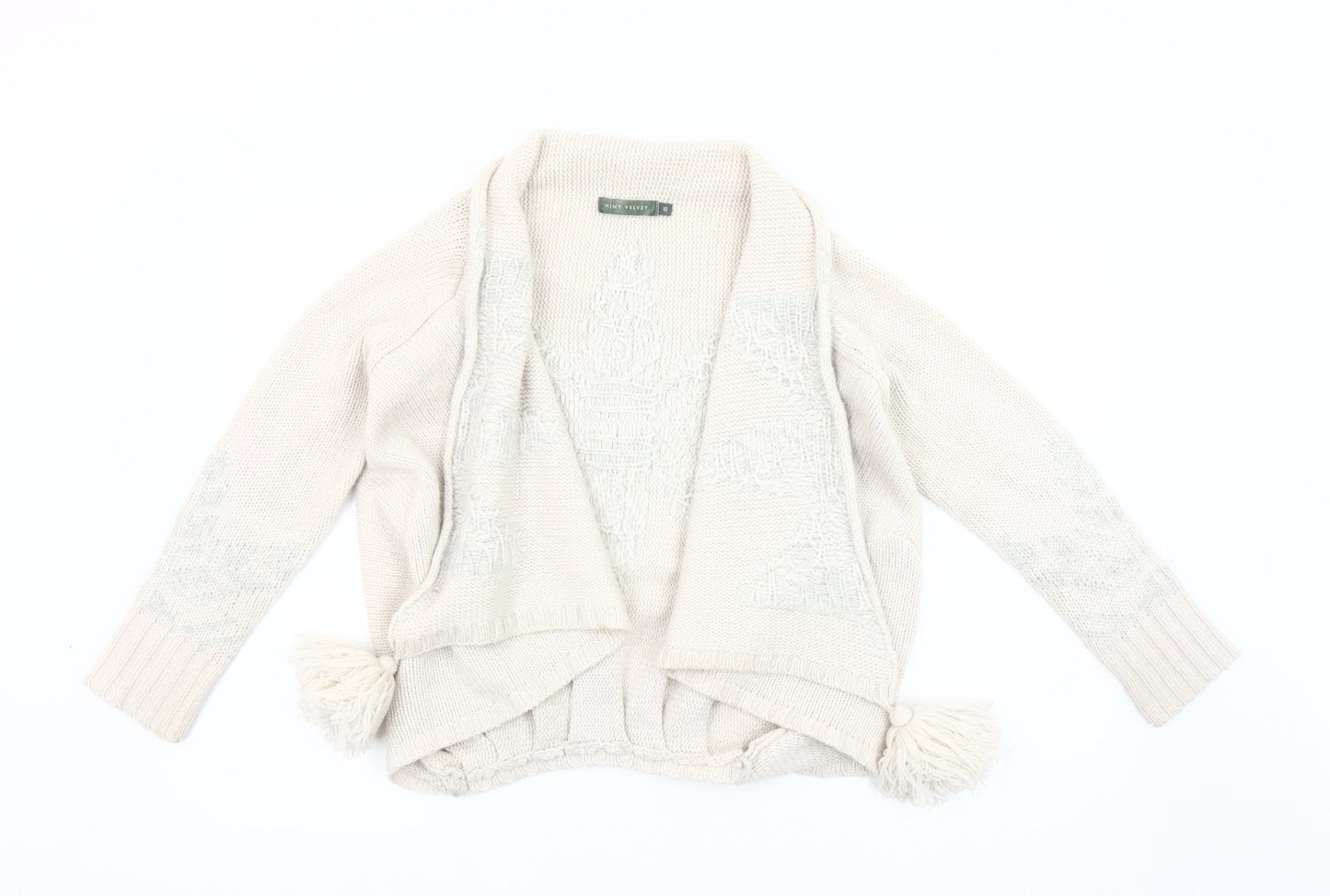 Womens UK Size 10 Mint Velvet Ivory Wrap