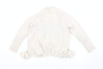 Womens UK Size 10 Mint Velvet Ivory Wrap