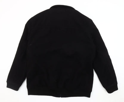 Mens UK Size XL Greenwoods Black Basic Jacket