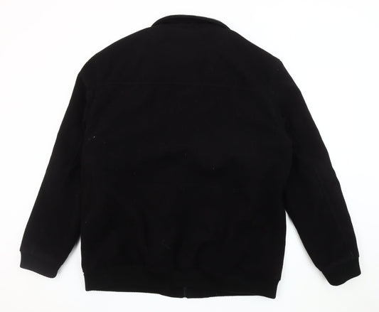 Mens UK Size XL Greenwoods Black Basic Jacket